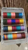 Trending Gold Drop Glass Bangles Combo Box Best Wholesale Shop In Surat